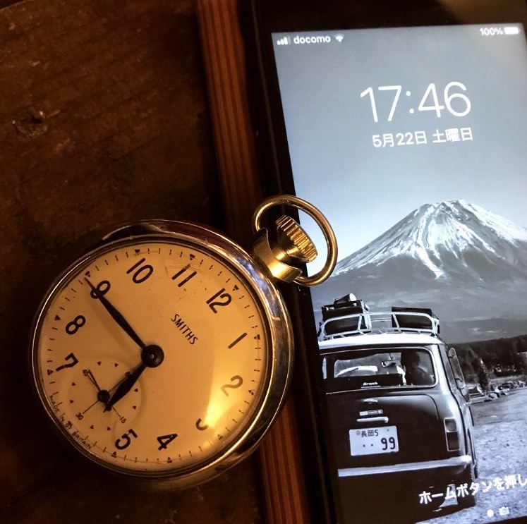 SMITHSの懐中時計